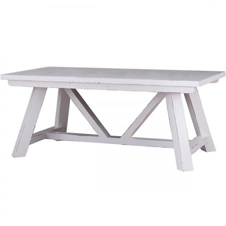Bankside Trestle Dining Table 6' w/ out Grooves