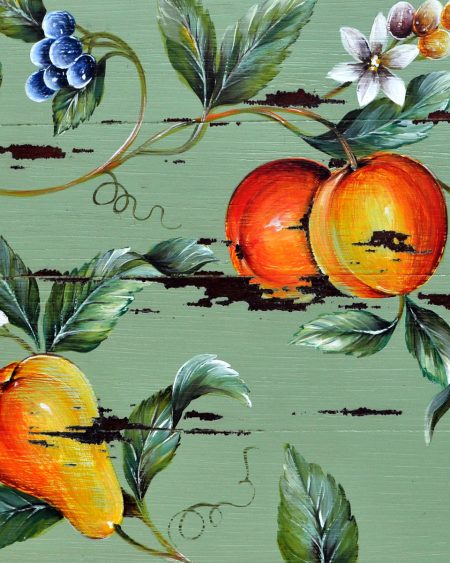 Flowers, berries, pears & oranges